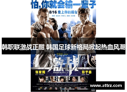 韩职联激战正酣 韩国足球新格局掀起热血风潮